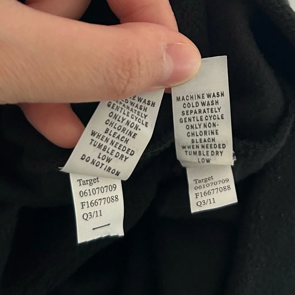 🦋 5/$25 - Target (Set of 2) Black Beanies
